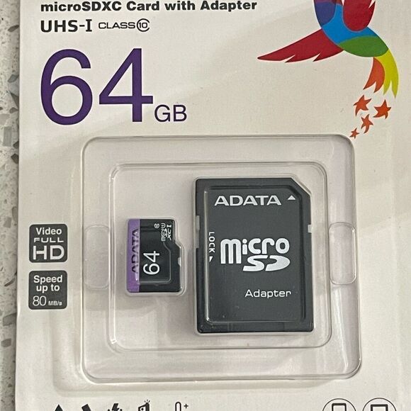 ADATA Premier 64GB MicroSDXC Card with Adapter – High-Speed & Reliable Storage - Picture 4 of 10